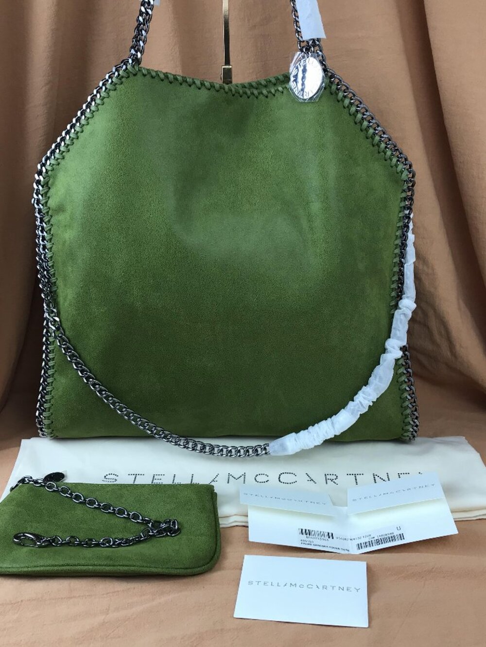 Stella Mccartney Falabella Tote Bag Kiwi Green